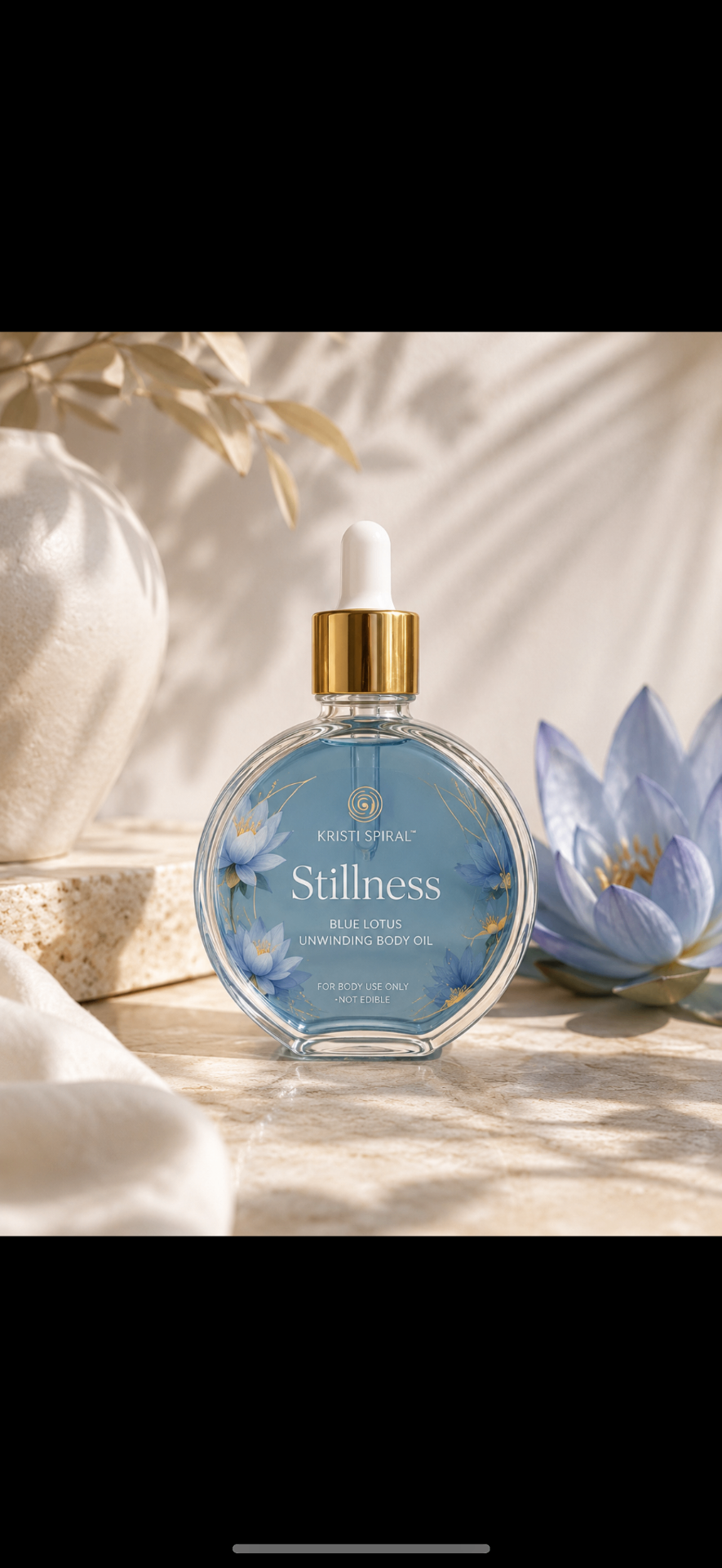 Stillness Calming Body Oil, best seller